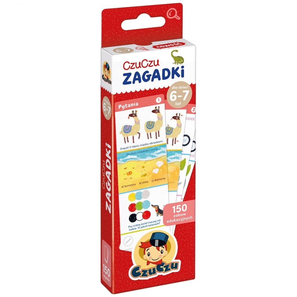 TARJETAS EDUCATIVAS DE LOS ACERTIJOS DE CZUCZ 6-7 AÑOS BRIGHT JUNIOR MEDIA